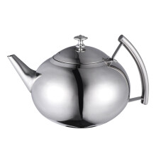 Tetera de acero inoxidable 304 con revestimiento grueso y forma de vientre de 2,0 L.