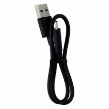 Cábla Muirir agus Sioncrónaithe Cineálach (61LV7YWO) 1 troigh le haghaidh USB-C3.1 go USB2.0 - Dubh