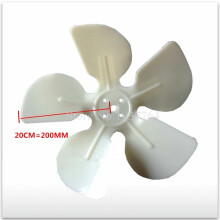 Lot de 2 ventilateurs de refroidissement pour réfrigérateur, pales en plastique, 20 cm (200 mm).