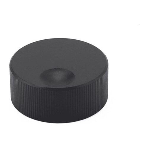 Ματ Universal Convenient32x13mm6mm Τρύπα Μαύρο Συμπαγές Αλουμινίου Συμπαγές Κουμπί Ελέγχου 2