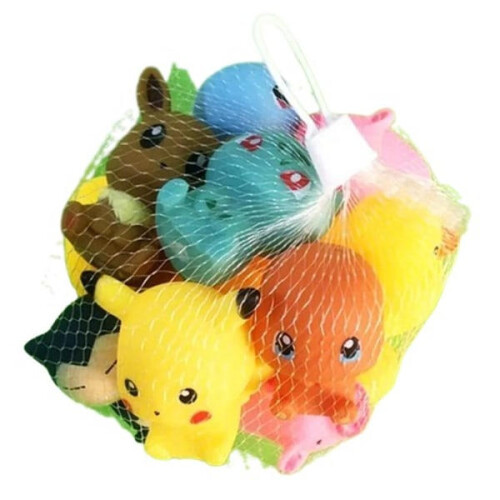Anime Pikachu Bulbasaur Charmander Squirtle Eevee Snorlax Φιγούρες Κινούμενων Σχεδίων Φωνητικό Παιχνίδι