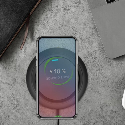 Ασύρματος φορτιστής Kiplyki για smartphonesΑσύρματος φορτιστής επιφάνειας εργασίας 10W 1