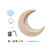 Harp7String DIY-sæt, Strenge DIY-harpebyggematerialesæt, Lyrer i træ til praktiske færdigheder, Uddannelsessamarbejde Style C