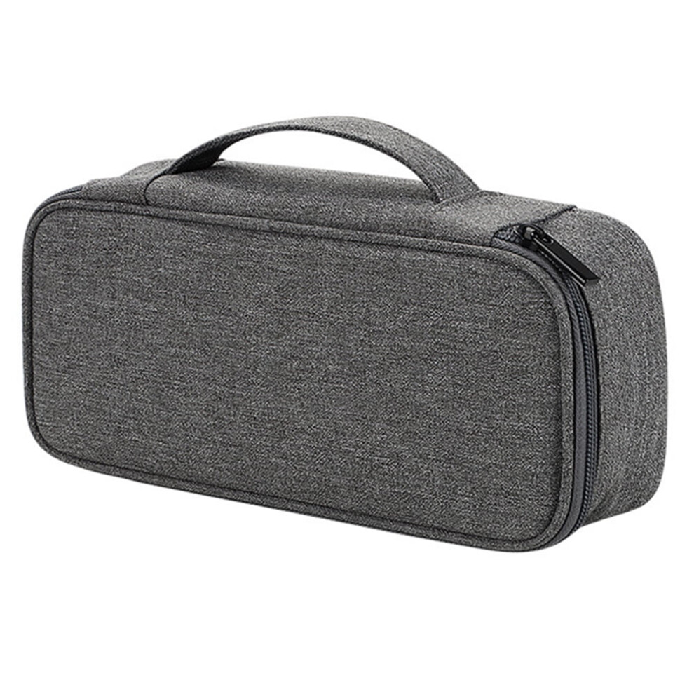 Waterproof Travel Electronic Organizer Pouch With Compartments For Cords, Charger, Earphones, Phone, Power Bank Â Portable Carry Case Blue/Gray/Pink 9423501391155