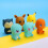 Anime Pikachu Bulbasaur Charmander Squirtle Eevee Snorlax Φιγούρες Κινούμενων Σχεδίων Φωνητικό Παιχνίδι 6