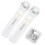 1 distributeur de trombones portable, agrafeuse de reliure, agrafeuse de bureau, agrafeuse de documents 2