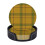 6 τεμάχια δερμάτινα σουβέρ, σουβέρ Clan Houston Tartan για ποτά, μαξιλάρι για ποτήρια, δώρο 1