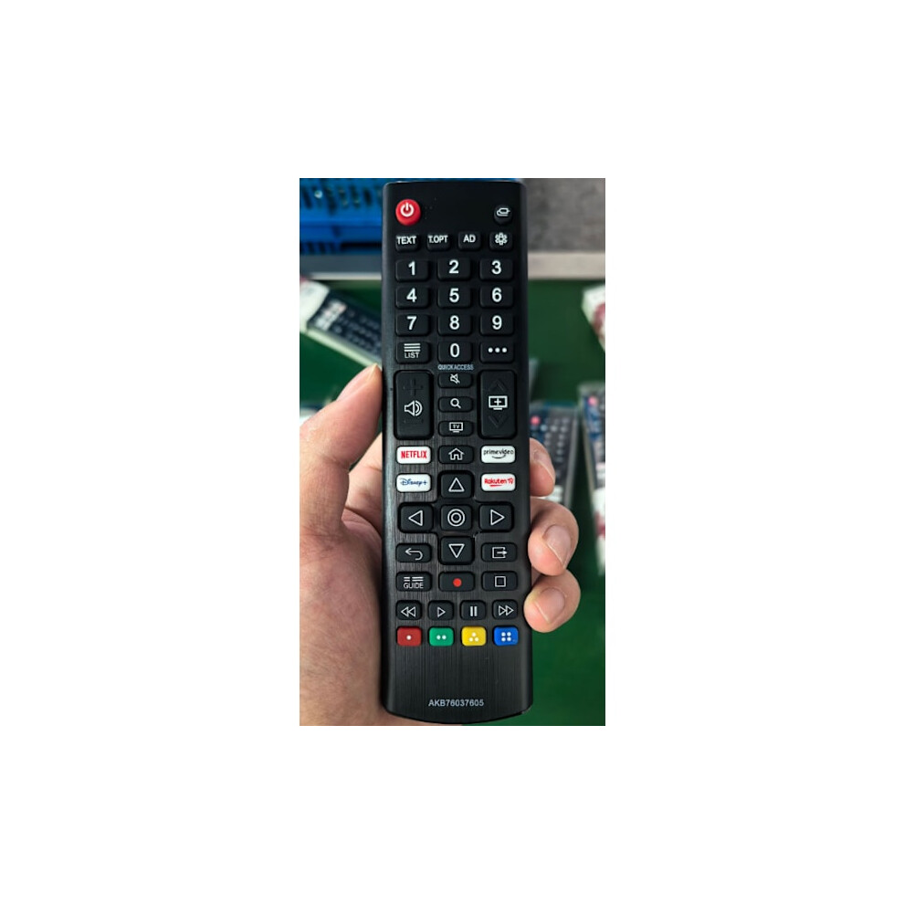 Fits Compatible With Lg Tv Remote Control Akb74915305 Akb75095307 Akb76040302 And Other Models Akb76037605-Tfrf Akb76037605 9423501778383