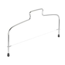Découpeuse à gâteaux en acier inoxydable, épaisseur réglable, outil de cuisson