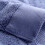 Toalha de algodão 100% de cor sólida, mais grossa, resistente e absorvente, ideal para banheiro e cozinha. 3