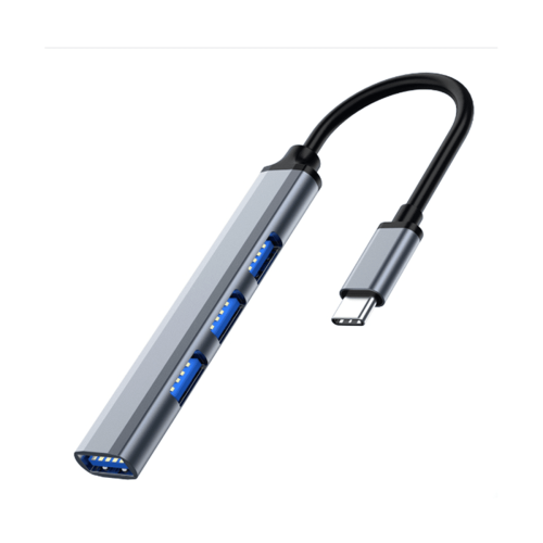 Διαχωριστής διανομέα USB 4 θυρών Πολλαπλών διανομέων τύπου C σε USB 3.0 Προσαρμογέας 1