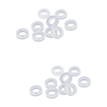 200 Pcs Shaped Ear Clip Mat Earring Back Pads Handmade Earrings for Pain Reducing Work