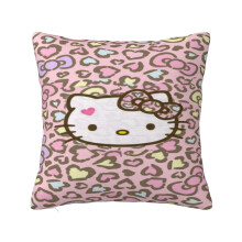 Hello Kitty Cartoon-Kissenbezug, dekorative Kissenbezüge für Sofa und Zuhause, fröhliche saisonale Couchkissenbezüge, 30 x 30 cm
