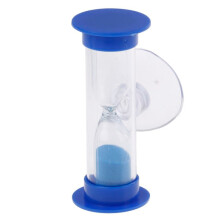 Tandborste snurrande sandtimer 2/3 minuter duschtimer för barn mini - Blue3minutes Blue Minuter