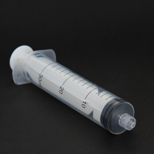 Σύριγγα Luer Lock 3x30mL με βιδωτό άκρο, υγρό, ιατρικό, πλαστικό, αποστειρωμένο, 1oz/30cc 2