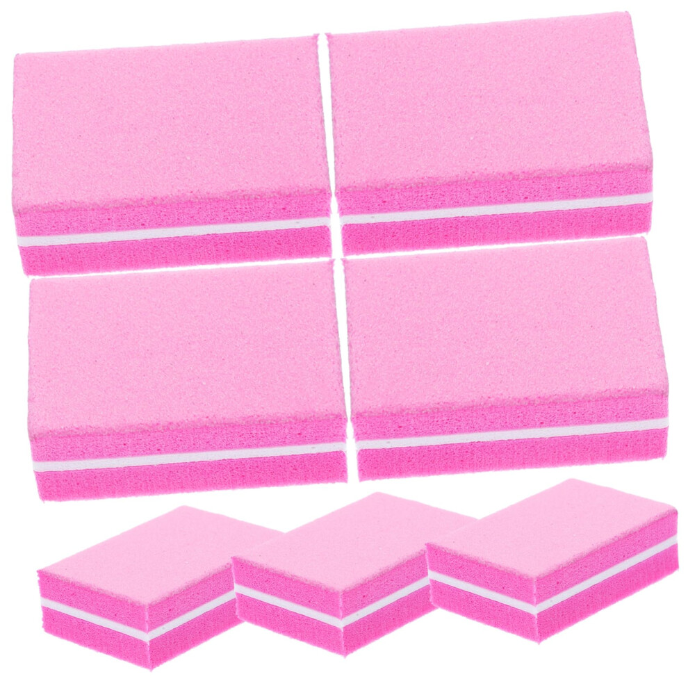 50Pcs Dual Sided Nail Buffer Block and File for Smooth Surface and Natural Shine Manicure Pedicure