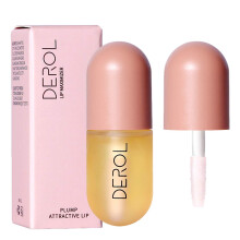 Natural Lip Plumper Gloss with Vitamin E for Fuller Lips, Instant Plump and Deep Hydration 5.5ML