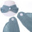 6 τεμάχια Baby Bandana Βρεφικές Σαλιάρες Drool Σετ Μωρών για Αγόρια και Κορίτσια 2