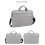 Bolsa mensageiro para laptop de 15,6 polegadas, bolsa de ombro para notebook, bolsa para computador, pasta executiva, bolsa de viagem - Preta 4