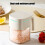 Γυάλινα κουτιά μπαχαρικών Kayannuo Home Essentials Christmas Clearance, συμβατά με την αποθήκευση 5