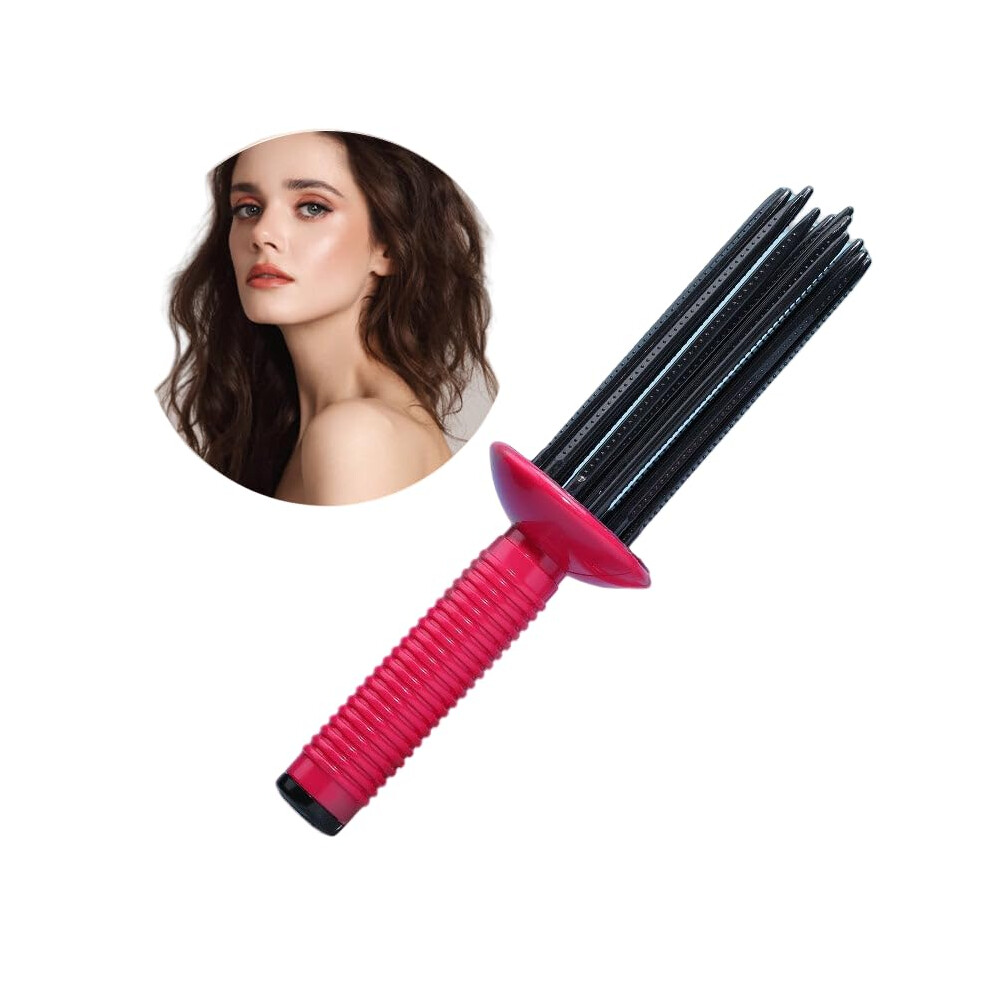 Unisex 17 Teeth Hair Styling Comb Volumizing Curler With AntiâSlip Grip For Fluffy Salon Curls
