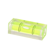Pocket Spirit Level Mini Bubble Level Precision Tool with 45 Angle for Picture Hanging