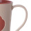 Zahnbürstenbecher 301-400ml hellrosa wiederverwendbar PP 4