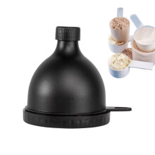 Protein Powder Funnel 100ml Leak Proof Moisture Proof Travel Shaker for Gym and Daily Nutrition