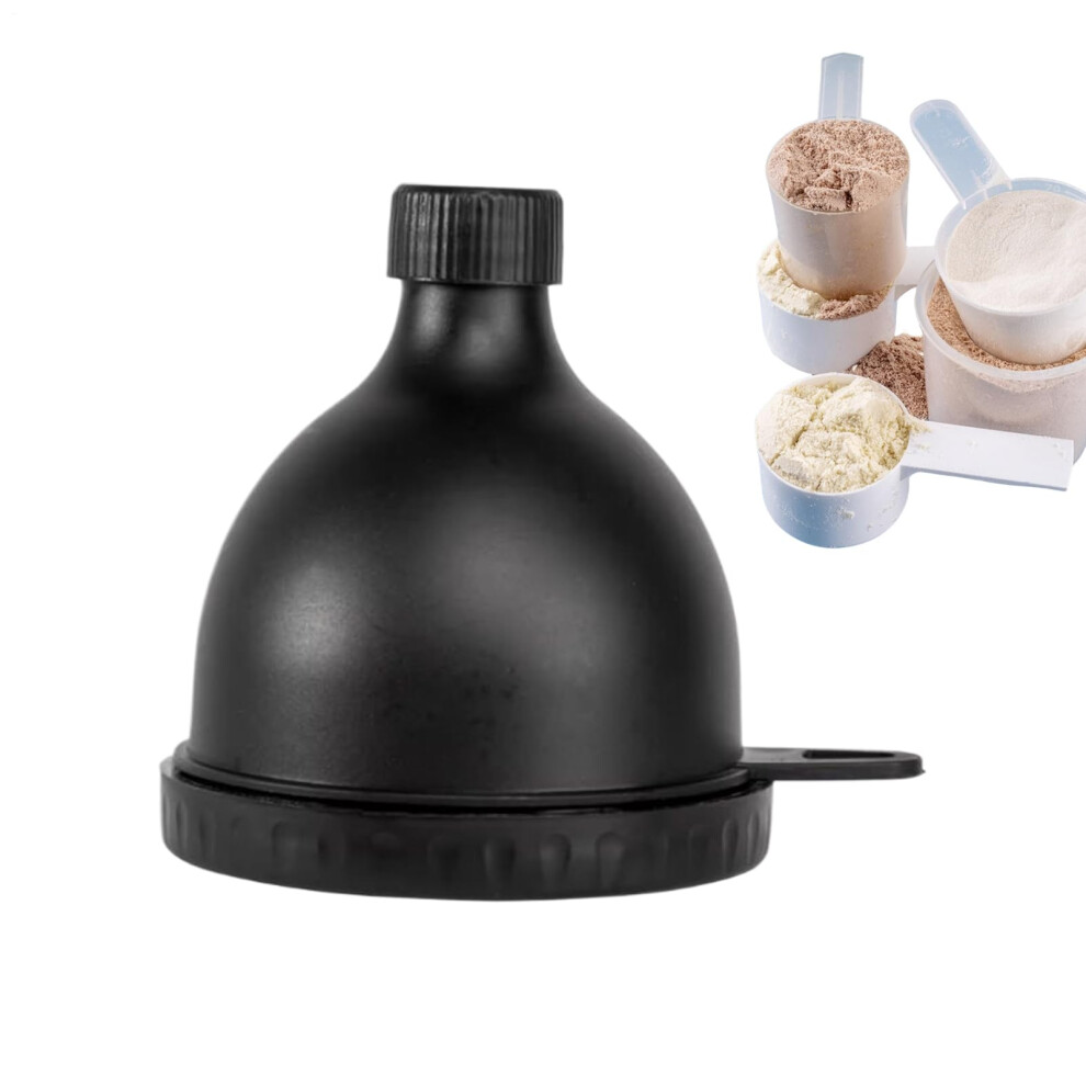 Protein Powder Funnel 100ml Leak Proof Moisture Proof Travel Shaker for Gym and Daily Nutrition