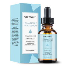 Hyaluronic Acid Serum with Vitamin C and E for Deep Hydration and Brightening 2 Fl Oz
