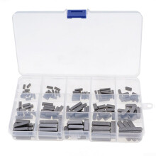175 Pcs Parallel Keys Kit Carbon Steel Retaining Pins for Shaft and Hub Adjustment 3/4/5/6mm