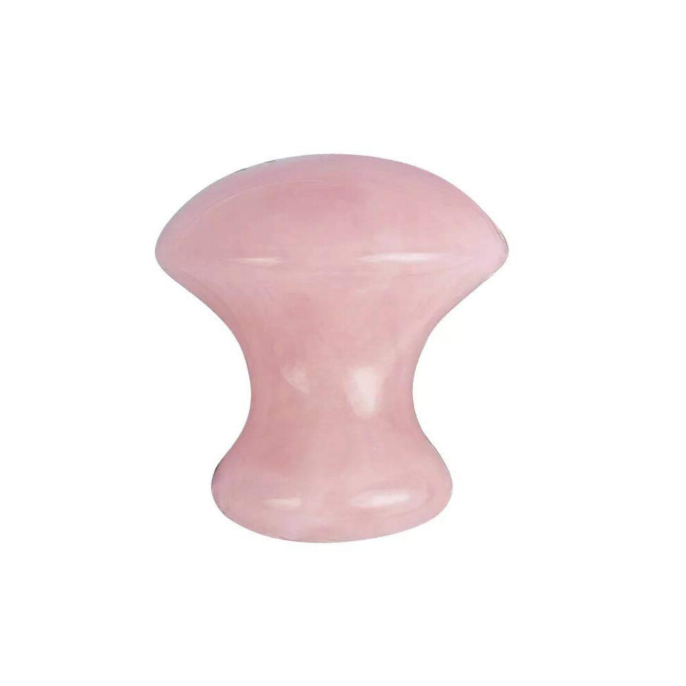 Rose Quartz Gua Sha Tool Natural Stone Facial Massage Board for Lifting, AntiWrinkle and Sculpting