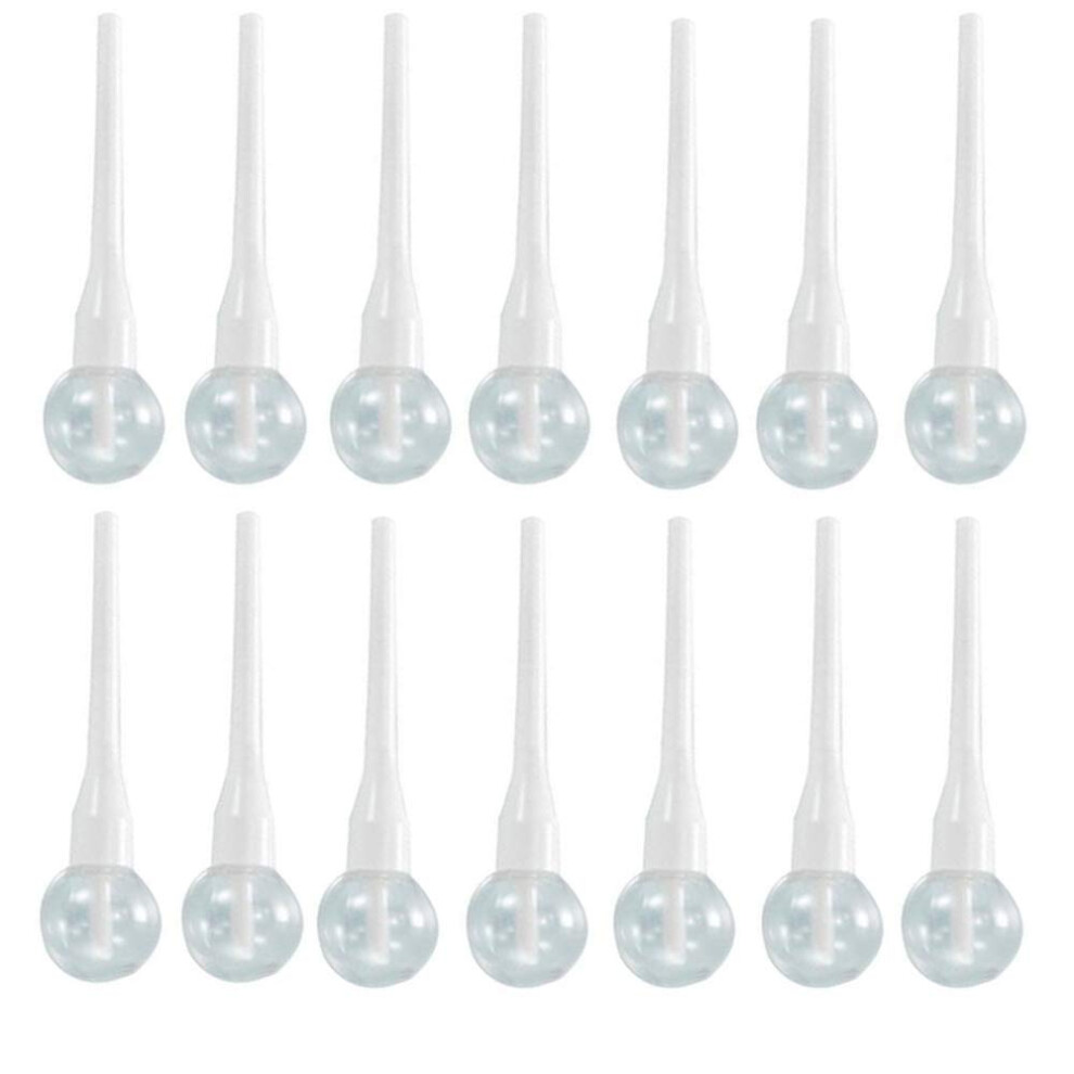 Clear 14 Pack Empty Lip Gloss Tubes With Lollipop Applicator, 11Ml Refillable Containers Bulk