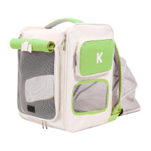 Pet Carrier Backpack with Window and Ventilation, Large Capacity Dog Travel Bag for Outdoor Trips