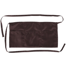Kochschürze, Kellnerschürze mit Tasche, Halbtaillenschürze, Küchen- und Restaurantschürze