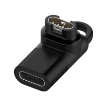 jixopn Watch Charging Converter Type C/Micro USB/voor iOS Oplaadkabel Adapter compatibel met Garmin Forerunner265 265S965 2023