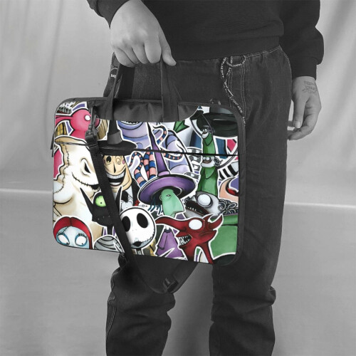 Τσάντα Laptop Nightmare Before Christmas, τσάντα ώμου Messenger για φορητό υπολογιστή ή tablet, κομψό, 1