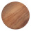 Posavasos de madera maciza con forma geométrica, resistente al calor. 1