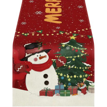 YiFudd Linen Table Flag Christmas Home Restaurant Living Room Dining Table Indoor And Outdoor Decorative Table Cloth