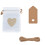 YiFudd25Pcs Σετ τσάντας Love Linen Κουτί δώρου γάμου Συσκευασία Αποθήκευση κοσμημάτων 1