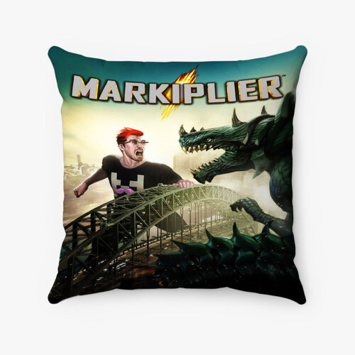 AIVO Markiplier Monster Προσαρμοσμένη Μαξιλαροθήκη Εξατομικευμένη Τετράγωνη Μαξιλαροθήκη