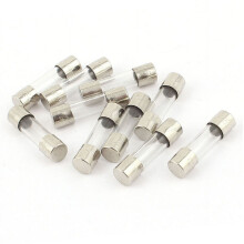 10 fusibili rapidi da 250 V 250 mA 0,25 A, tubo di vetro da 5 x 20 mm