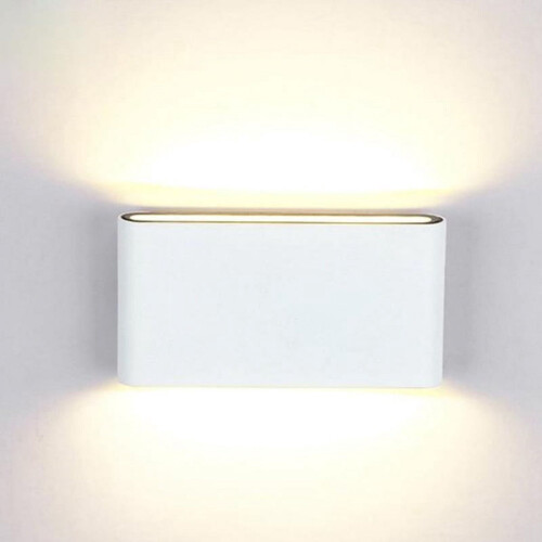 Απλίκα LED Αδιάβροχη εξωτερική λάμπα τοίχου IP65Αλουμινίου 12W LED Απλίκα τοίχου 1