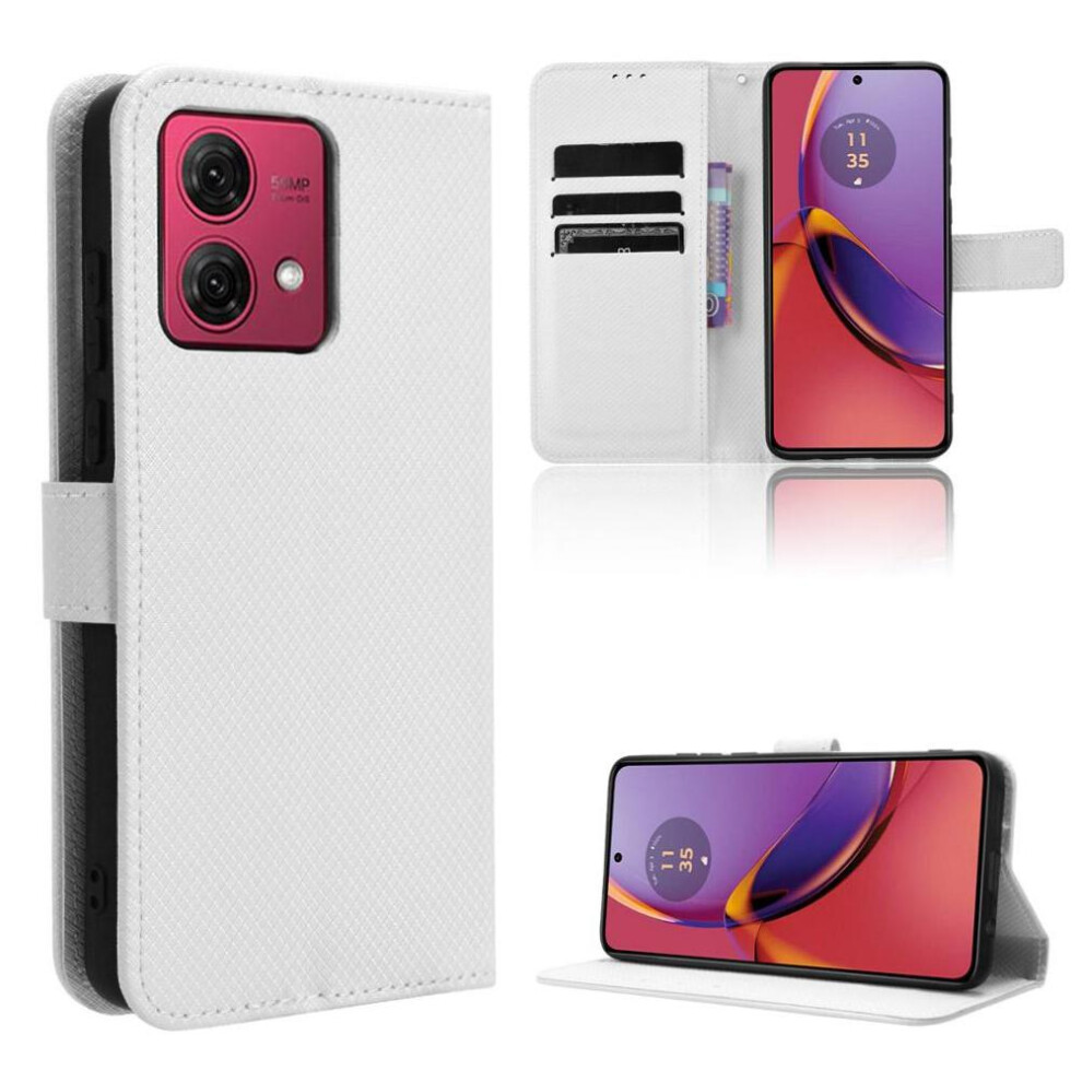 Case For Motorola Moto G84 5G Card Holder Kickstand Magnetic Wallet Cover 9191629117895