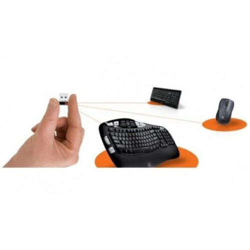Compatible with Logitech Unifying Receiver Wireless USB Dongle PC Mouse keyboard 993-000439 For MX900 Combo 1