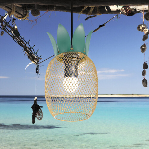Μεταλλικό καπέλο φωτιστικού Eease Metal Mesh Pineapple για φωτιστικό 1