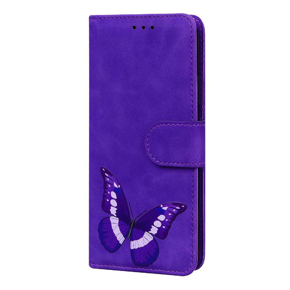 Case For Google Pixel 8A Flip Folio Cover Color Printed Wallet Card Slots Butterfly 9191629117802
