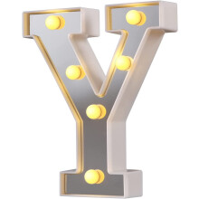 LINLIN LED-Buchstabenleuchten, Alphabet-Leuchtbuchstaben, LED-Leuchtzahlenleuchten für die Nachtbeleuchtung, Weihnachts- und
