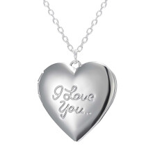 Collane Tarmeek da donna, collana con ciondolo intagliato a forma di cornice portafoto apribile, regali di San Valentino, regali per coppie