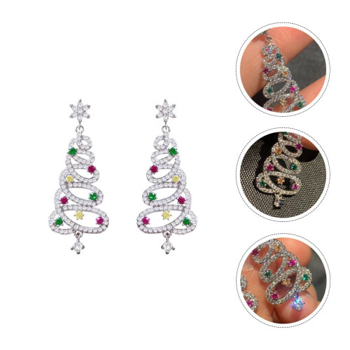 Gregiular Weihnachtsbaum-Ohrhänger – Weihnachtsgeschenk 2